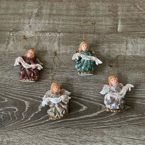 Angel ornaments (4)